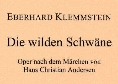 Die wilden Schwäne