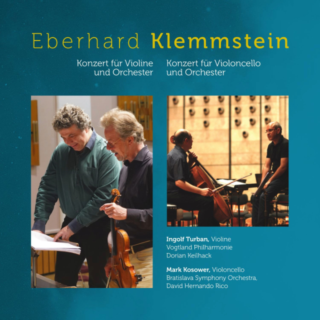 Klemmstein – Konzert für Violine & Orchester / Konzert für Violoncello & Orchester