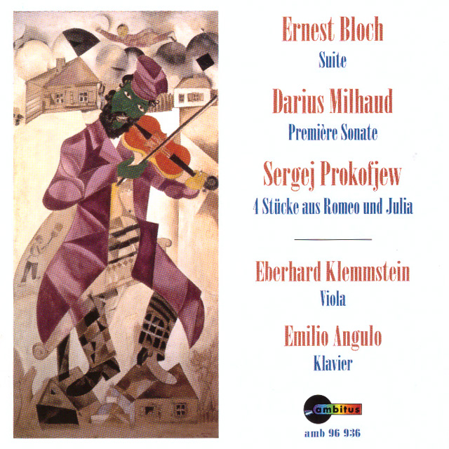 Klemmstein/Angulo – Bloch, Milhaud, Prokofjew